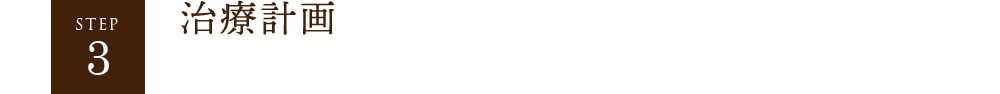 STEP3 治療計画